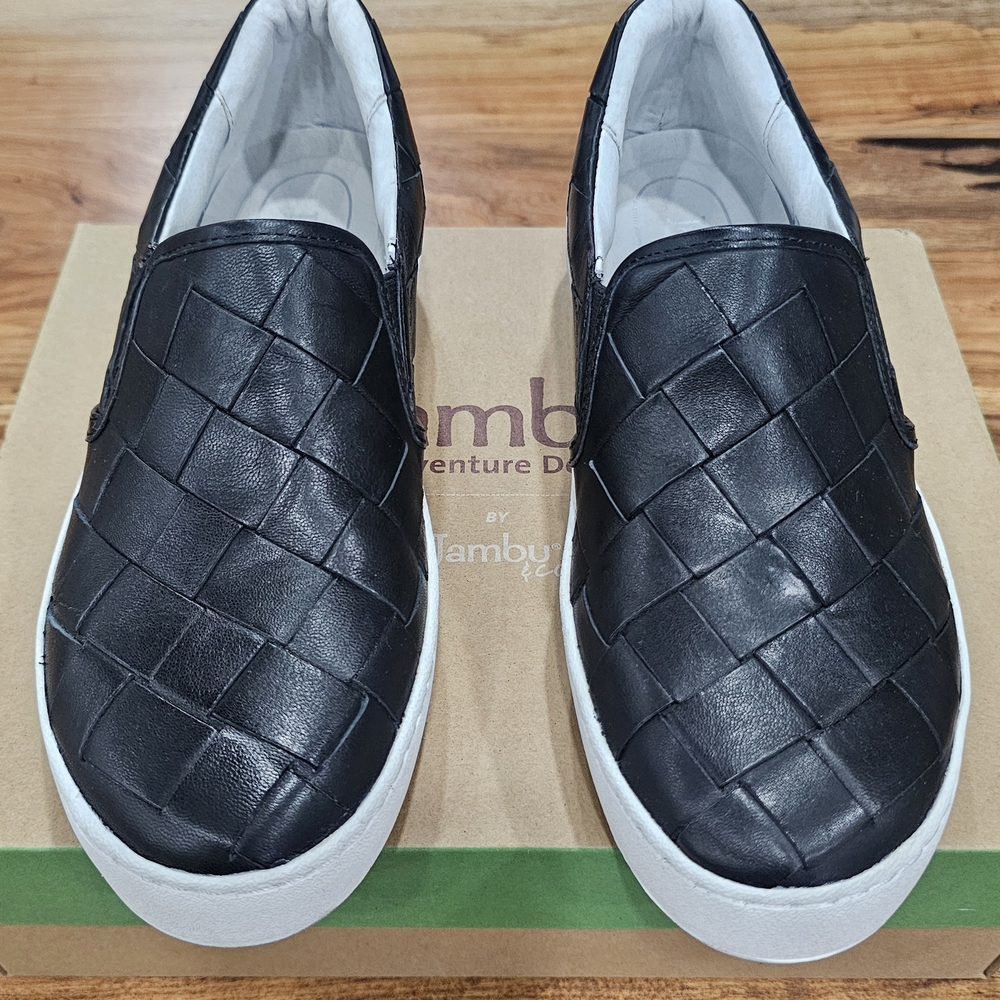 Jambu Black Slip-On Shoes